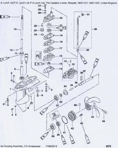 Mercury/Mariner Shear Pin Kit 17-815111Q02  (click for enlarged image)
